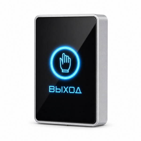 AT-H815M LED BL Кнопка выхода ACCORDTEC накладная, НО/НЗ